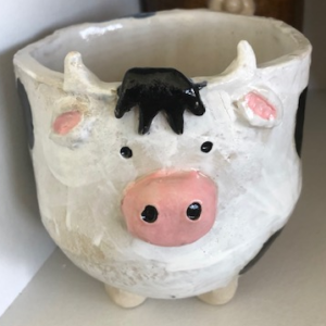 Cow face Planter